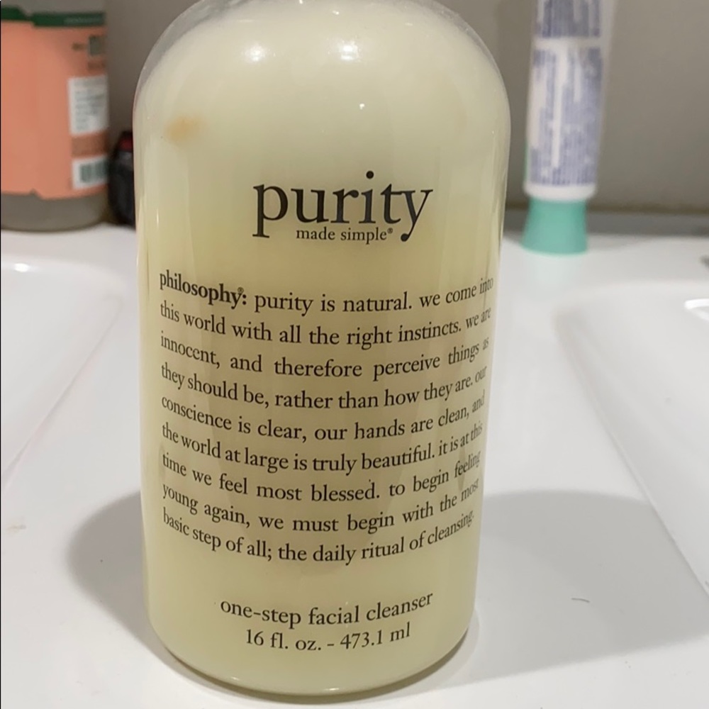 Purity facial cleanser
